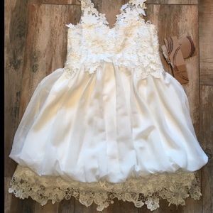 Beautiful formal girls dress